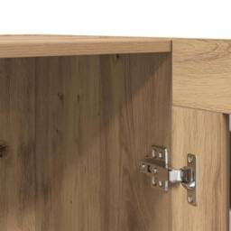 Berkfield Home Book Cabinet Artisan Oak 82.5x30.5x80 cm Engineered Wood in Brown - thumbnail 9