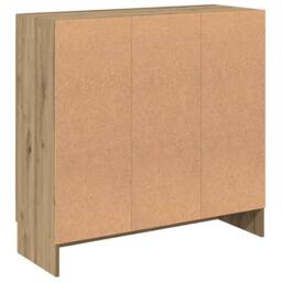 Berkfield Home Book Cabinet Artisan Oak 82.5x30.5x80 cm Engineered Wood in Brown - thumbnail 7