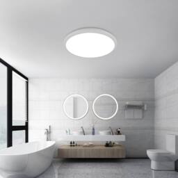 COMELY LED Ceiling Light, 36W Bathroom Lights Ceiling Waterproof IP54, 6500K in White - thumbnail 2