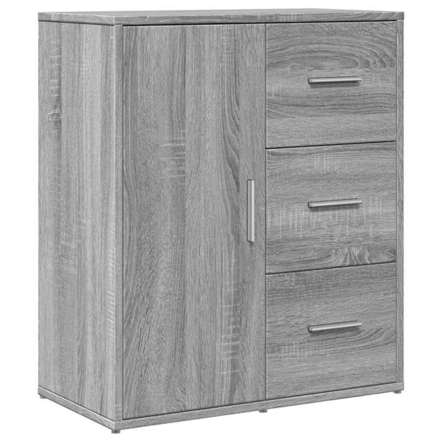 Berkfield Home Sideboard Grey Sonoma 60x31x70 cm Engineered Wood - Size: 60 x 31 x 70 cm - image 1
