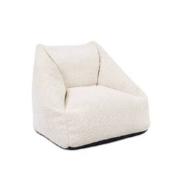 rucomfy Beanbags rucomfy Indoor Kids Bean Bag Chair - Snug Snuggle Seat in Cream - thumbnail 3