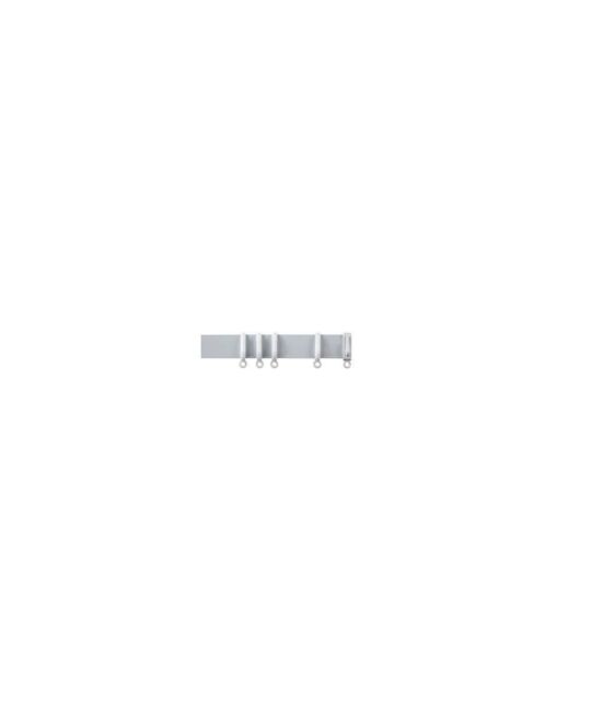 New Edge Blinds White Straight PVC Curtain Track - Size: 260 cm - image 1