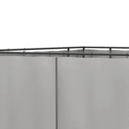 Kelvenix 3x3m Universal Gazebo Sidewall Set in Light Grey - Size: 0.6m2 - thumbnail 3