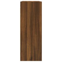 Berkfield Home Hanging Wall Cabinet Brown Oak 69.5x32.5x90 cm - thumbnail 6