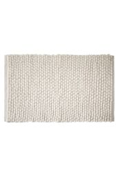 Bianca 'Aspen Bobble' Bath Mat in White - thumbnail 4