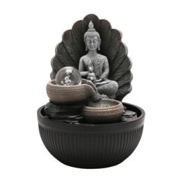 Buddha Indoor Water Feature With Light Ball