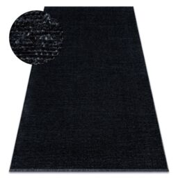 RugsX Casablanca Plus Rug in Black - Size: 155 cm x 220 cm - thumbnail 1