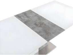 Vente-unique Extendable Dining Table - 6 To 8 Place Settings - MDF - Colours: in Grey - thumbnail 9