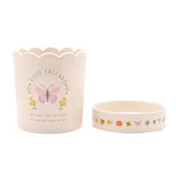 Love Life Sentiment Gift Plant Pot - Friends - Size: Small - thumbnail 4