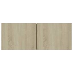 Berkfield Home TV Cabinets 3 pcs Sonoma Oak Engineered Wood in Light Oak - thumbnail 5