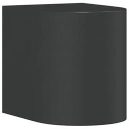 Berkfield Home Outdoor Wall Light Black Die-cast Aluminium - thumbnail 2