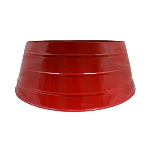 Lemon Pavilion Furniture and Decor Christmas Tree Skirt - Iron - L67 x W67 x H26 cm - Red - image 1
