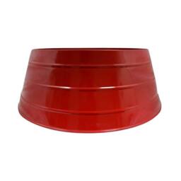 Lemon Pavilion Furniture and Decor Christmas Tree Skirt - Iron - L67 x W67 x H26 cm - Red - thumbnail 1