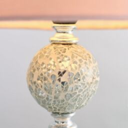 ValueLights Harmony Pink Table Lamp - thumbnail 4