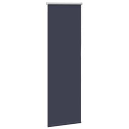 Berkfield Home Roller Blind Blackout Marine 50x130 cm Fabric Width 45.7 cm Polyester in Blue - thumbnail 3