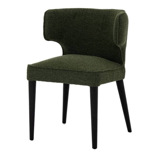 Lemon Pavilion Furniture and Decor Avia Moss Indoor Dining Chair - Wood - L56 x W61 x H81 cm - Green - image 1