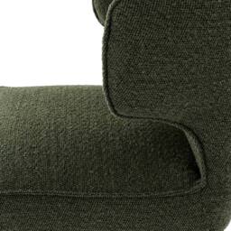 Lemon Pavilion Furniture and Decor Avia Moss Indoor Dining Chair - Wood - L56 x W61 x H81 cm - Green - thumbnail 4