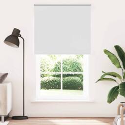 Berkfield Home Roller Blind Blackout White 140x210 cm Fabric Width 136.6 cm Polyester - thumbnail 3