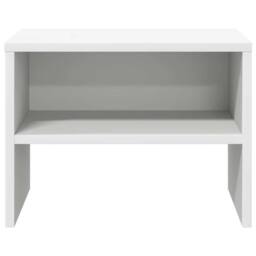 Berkfield Home Bedside Cabinets 2 pcs White 40x30x30 cm Engineered Wood - Size: 40 x 30 x 30 cm - thumbnail 5
