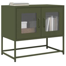 Berkfield Home TV Cabinet Olive Green 68x39x60.5 cm Cold-rolled Steel