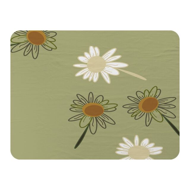 Benjamin Tate Design Patterns & Shapes In The Style Of Scrapbooking Blanket in Natural - Size: 120 cm x 150 cm - image 1