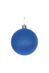 KDMD Blue Glitter Shatterproof Bauble 20cm