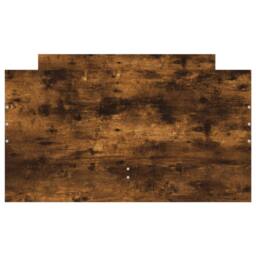 Berkfield Home Modern Bed Frame with Drawers without Mattress Smoked Oak 90x200 cm in Brown - thumbnail 7