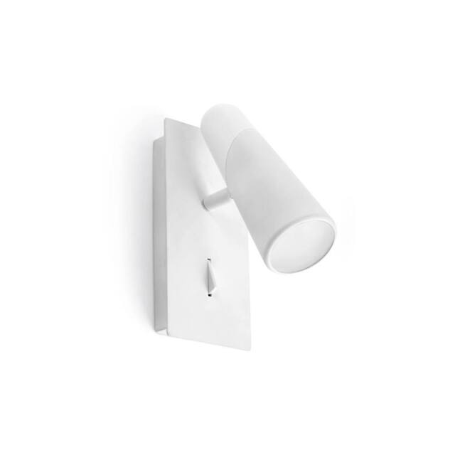 Netlighting Lao LED 1 Light Indoor Adjustable Wall Spotlight White - image 1