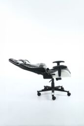 GTForce Pro GT Reclining Sports Racing Office Desk Faux Leather Gaming Chair in White - thumbnail 4