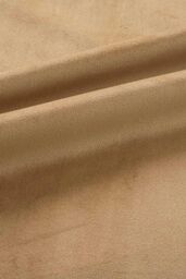 Homescapes Thermal 100% Blackout Velvet Curtains in Beige - Size: 167 cm width x 137 cm drop - thumbnail 5