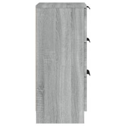 Berkfield Home Sideboard Grey Sonoma 30x30x70 cm Engineered Wood - Size: 30 x 30 x 70 cm - thumbnail 8