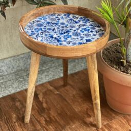 Hartsmede Handmade Side Table with Detachable Legs Florence in Beige - thumbnail 5