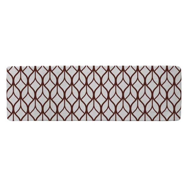 Benjamin Tate Design Tiled Geometrics Runner Rug in Natural - Size: 67 cm x 230 cm - image 1