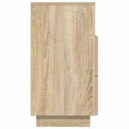 Berkfield Home Bedside Cabinets 2 pcs with 2 Drawers Sonoma Oak 36x36x68 cm in Light Brown - Size: 36 x 36 x 68 cm - thumbnail 7
