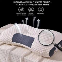 Kelvenix 1000G For Neck-Shoulder Pain Ergonomic Orthopedic Pillow - thumbnail 8