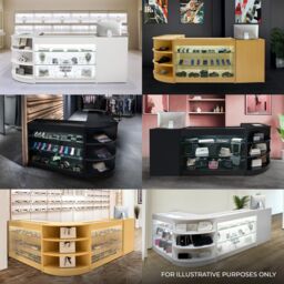 Monstershop Calliope LED Shop Counter Set K1200, C1200 & LM60 - White - thumbnail 7