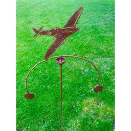 Poppyforge Spitfire Wind Rocker Double BM/RtR - Steel - W54 x H148.5 cm in Brown - thumbnail 3