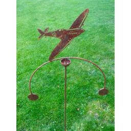Poppyforge Spitfire Wind Rocker Double BM/RtR - Steel - W54 x H148.5 cm in Brown - thumbnail 4