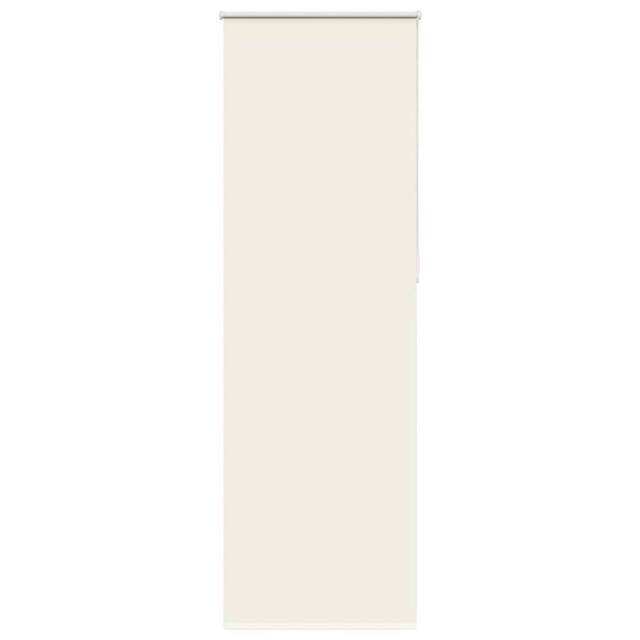 Berkfield Home Roller Blind Blackout Leaves Green 160x175 cm Fabric Width 156.6… in Off-White - image 1