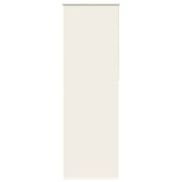 Berkfield Home Roller Blind Blackout Leaves Green 160x175 cm Fabric Width 156.6… in Off-White - thumbnail 1