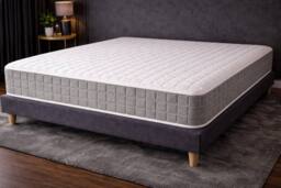 Chester & Oakley Active Support Open Coil Mattress All Sizes in White - Size: Small Single - thumbnail 1
