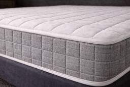 Chester & Oakley Active Support Open Coil Mattress All Sizes in White - Size: Small Single - thumbnail 5