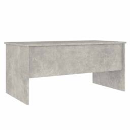 Berkfield Home Modern Coffee Table Concrete Grey 102x50.5x46.5 cm Engineered Wood - thumbnail 5