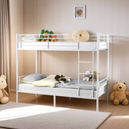 EONLION White Space-Saving Metal Single Bunk Bed - thumbnail 3