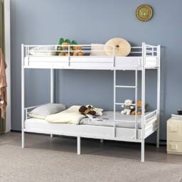 EONLION White Space-Saving Metal Single Bunk Bed - thumbnail 2