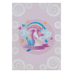 RugsX Bambino Rug in Pink - Size: 140 cm x 200 cm - thumbnail 2