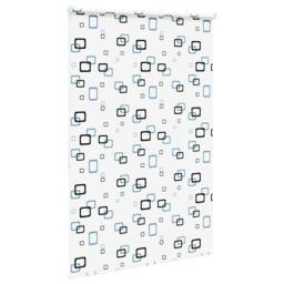 Berkfield Home Shower Roller Blind 150x240 cm Fabric Width 146 cm in White - thumbnail 4
