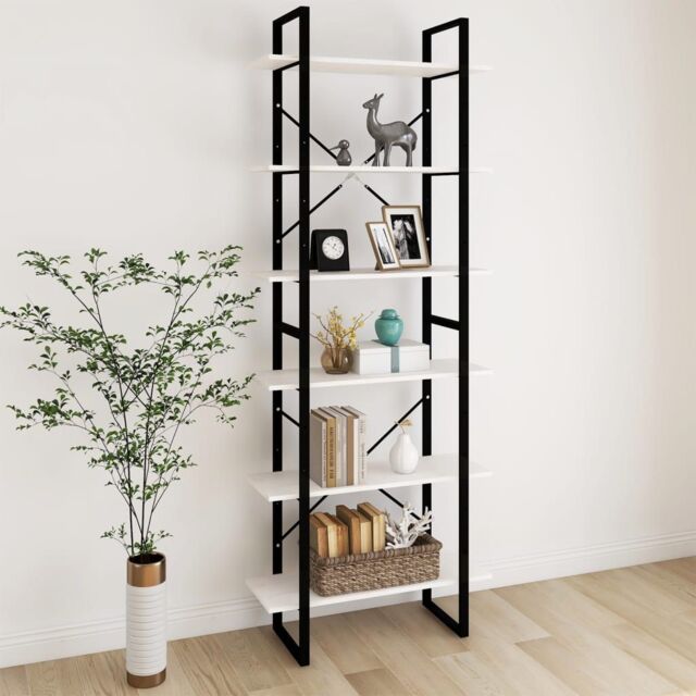 Berkfield Home High Cabinet White 80x30x210 cm Solid Pine Wood - Size: 80 x 30 x 210 cm - image 1