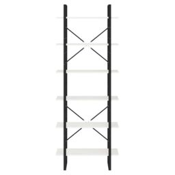 Berkfield Home High Cabinet White 80x30x210 cm Solid Pine Wood - Size: 80 x 30 x 210 cm - thumbnail 5