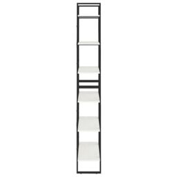 Berkfield Home High Cabinet White 80x30x210 cm Solid Pine Wood - Size: 80 x 30 x 210 cm - thumbnail 6